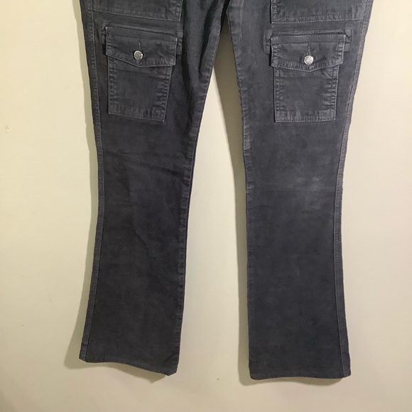 Joie Women's Six Pockets Corduroy Flare Pants Size 25 - Picture 3 of 6